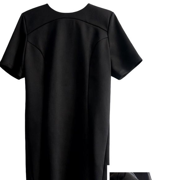 Elegant Black Chain & Pearl Detail Dress – Size 12 - Picture 2 of 3